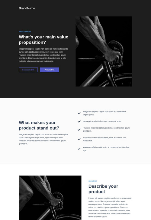 Product Sales Landing Page 3