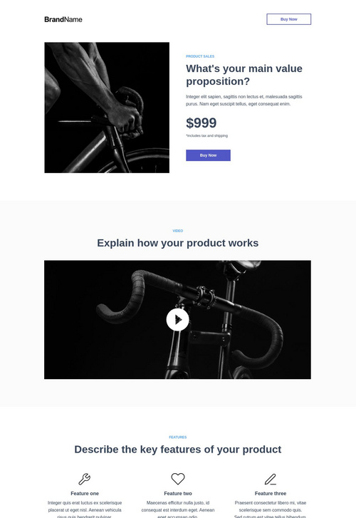 Product Sales Landing Page 4
