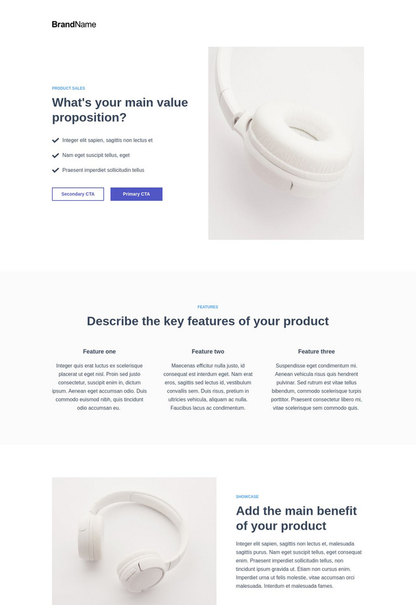 Product Sales Landing Page 6