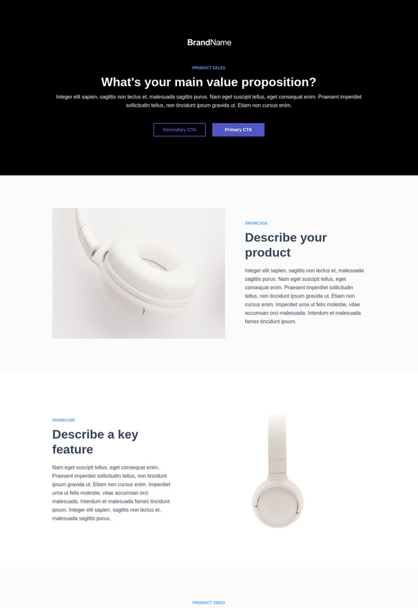Product Sales Landing Page 9