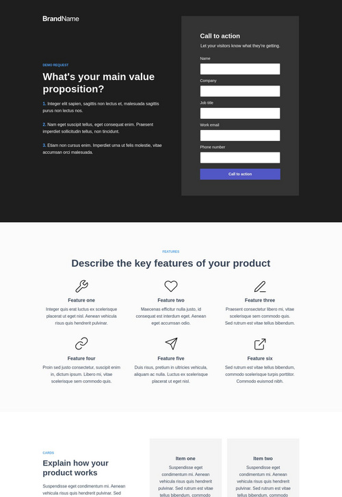 Demo Request Landing Page 1
